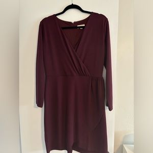 Burgundy Loft Dress